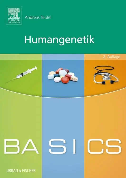 Cover: 9783437424779 | BASICS Humangenetik | Andreas Teufel | Taschenbuch | VIII | Deutsch