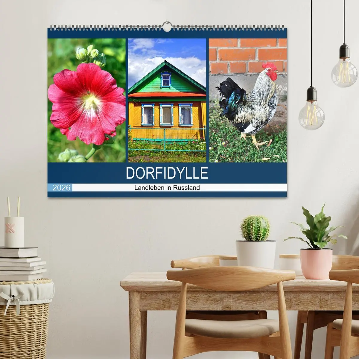 Bild: 9783457604779 | Dorfidylle - Landleben in Russland (Wandkalender 2026 DIN A2 quer),...