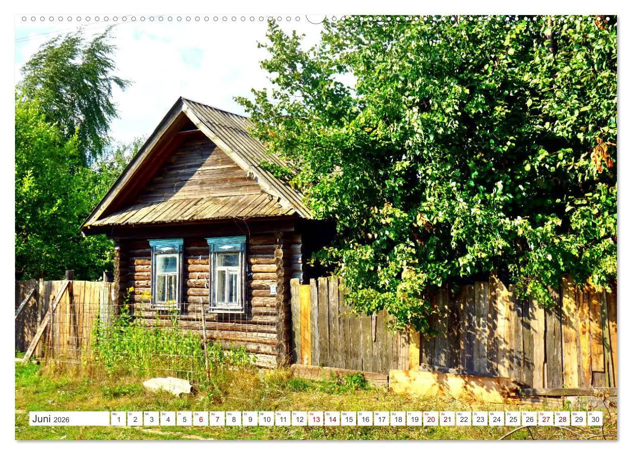 Bild: 9783457604779 | Dorfidylle - Landleben in Russland (Wandkalender 2026 DIN A2 quer),...
