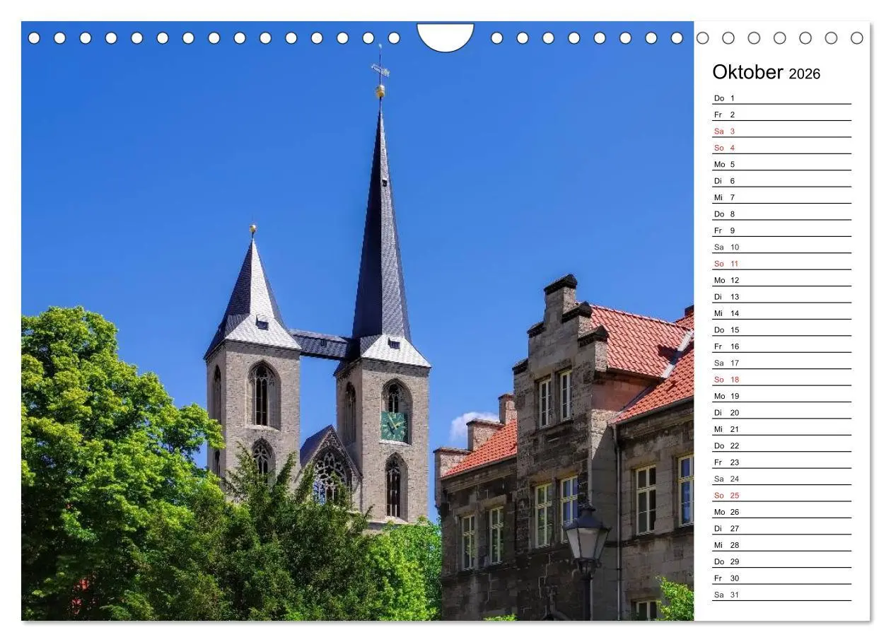 Bild: 9783516004779 | Halberstadt - Das Tor zum Harz (Wandkalender 2026 DIN A4 quer),...