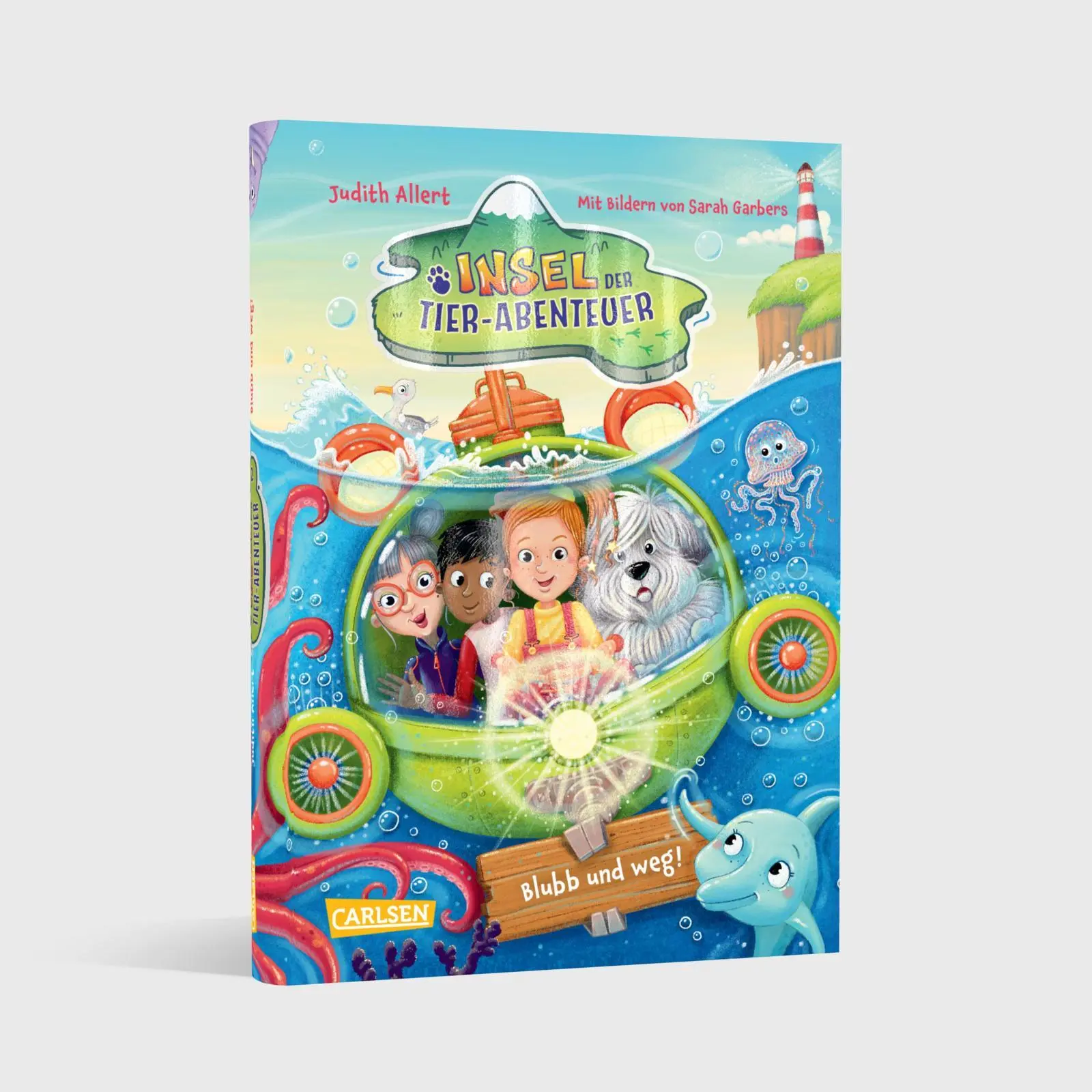 Bild: 9783551654779 | Insel der Tier-Abenteuer 2: Blubb und weg! | Judith Allert | Buch