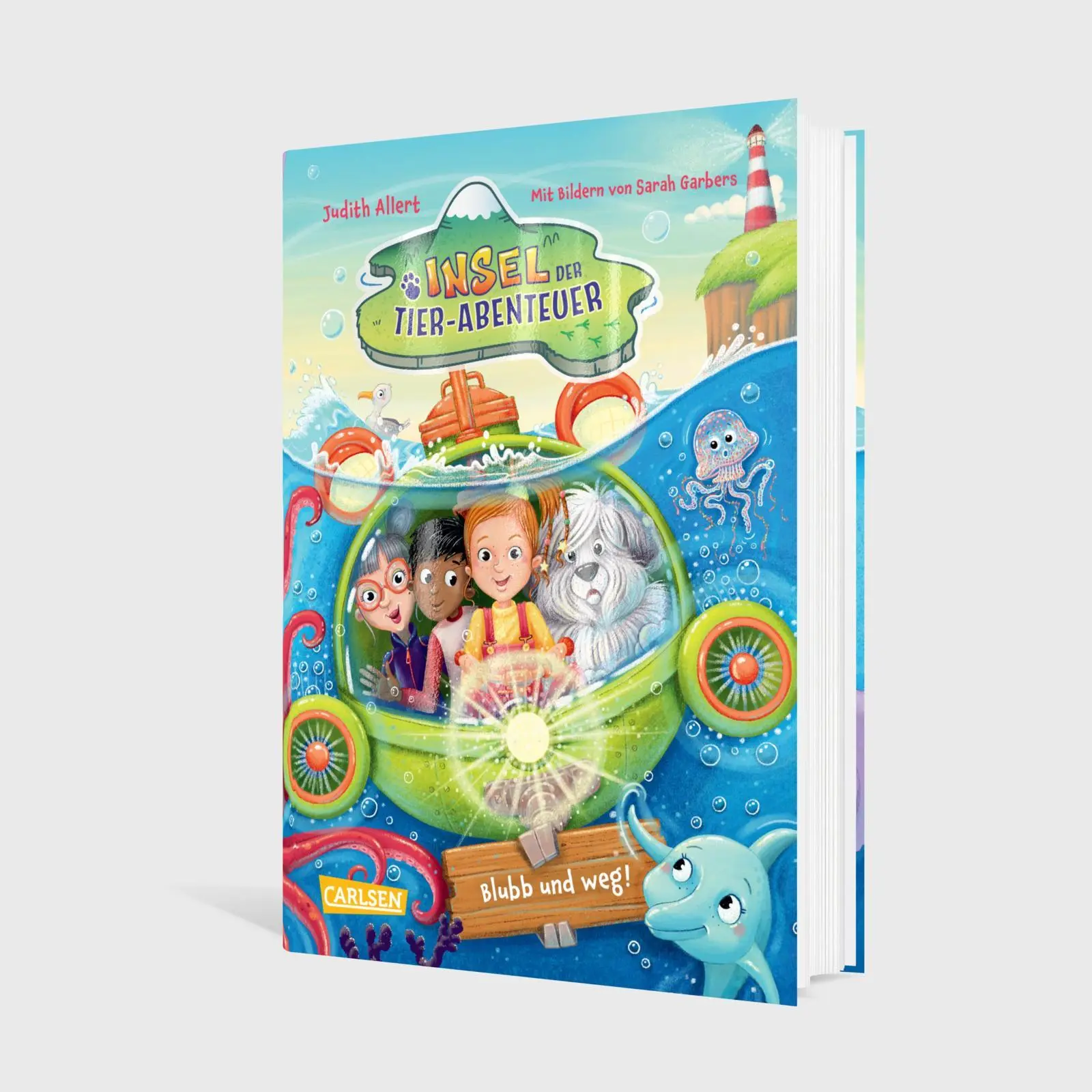 Bild: 9783551654779 | Insel der Tier-Abenteuer 2: Blubb und weg! | Judith Allert | Buch