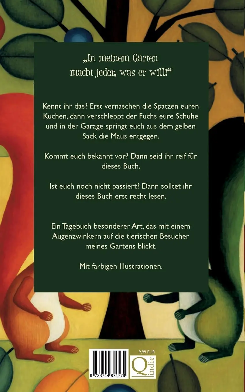 Rückseite: 9783744874779 | Geschichten aus dem Garten | Patricia Strunk | Taschenbuch | 168 S.