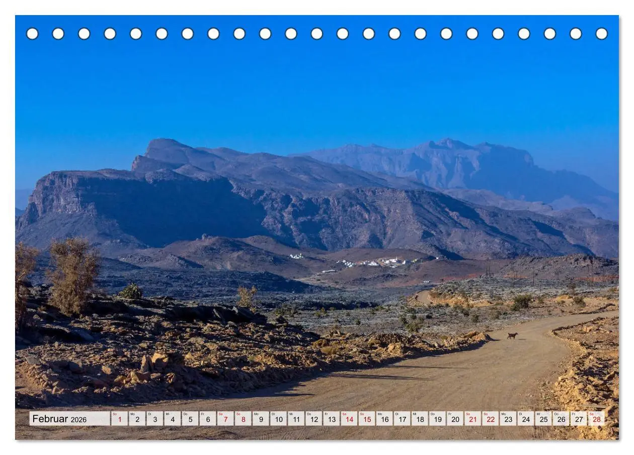 Bild: 9783457834879 | Oman - Eine Fotoreise (Tischkalender 2026 DIN A5 quer), CALVENDO...