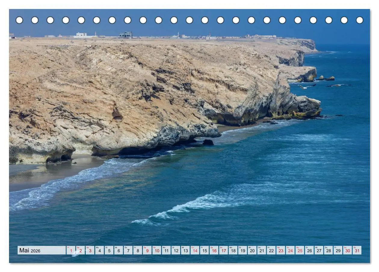 Bild: 9783457834879 | Oman - Eine Fotoreise (Tischkalender 2026 DIN A5 quer), CALVENDO...