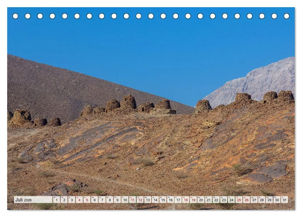 Bild: 9783457834879 | Oman - Eine Fotoreise (Tischkalender 2026 DIN A5 quer), CALVENDO...