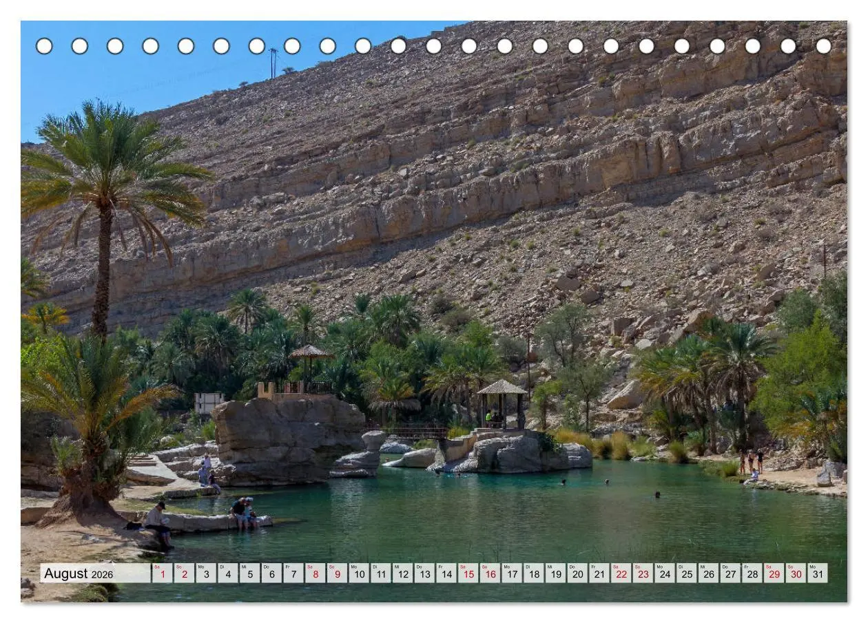 Bild: 9783457834879 | Oman - Eine Fotoreise (Tischkalender 2026 DIN A5 quer), CALVENDO...