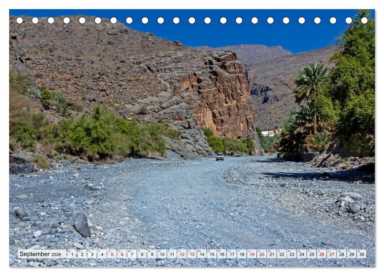 Bild: 9783457834879 | Oman - Eine Fotoreise (Tischkalender 2026 DIN A5 quer), CALVENDO...