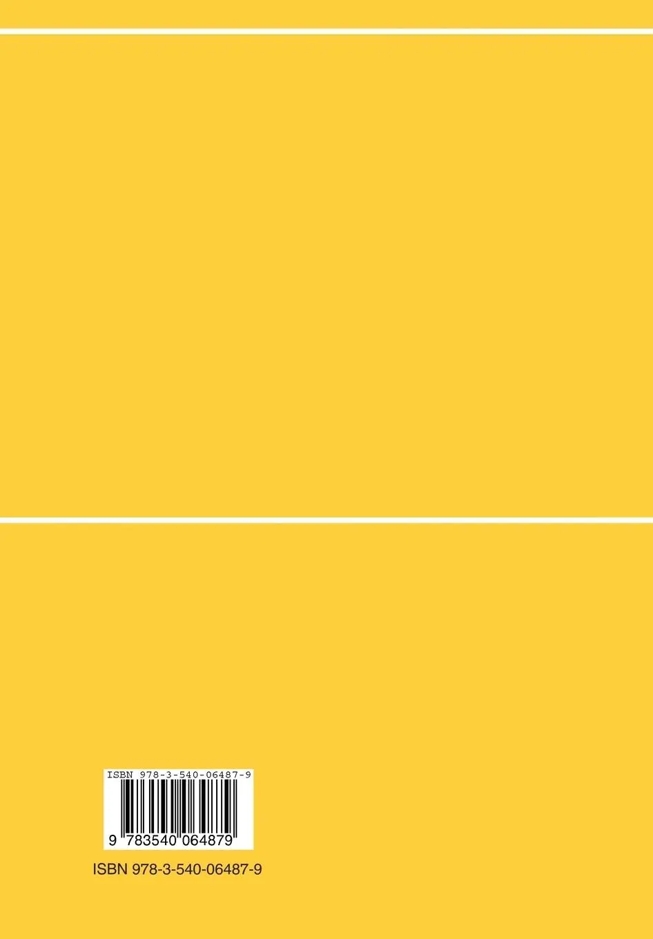 Rückseite: 9783540064879 | Mathematische Theorie statistischer Experimente | Herbert Heyer | Buch