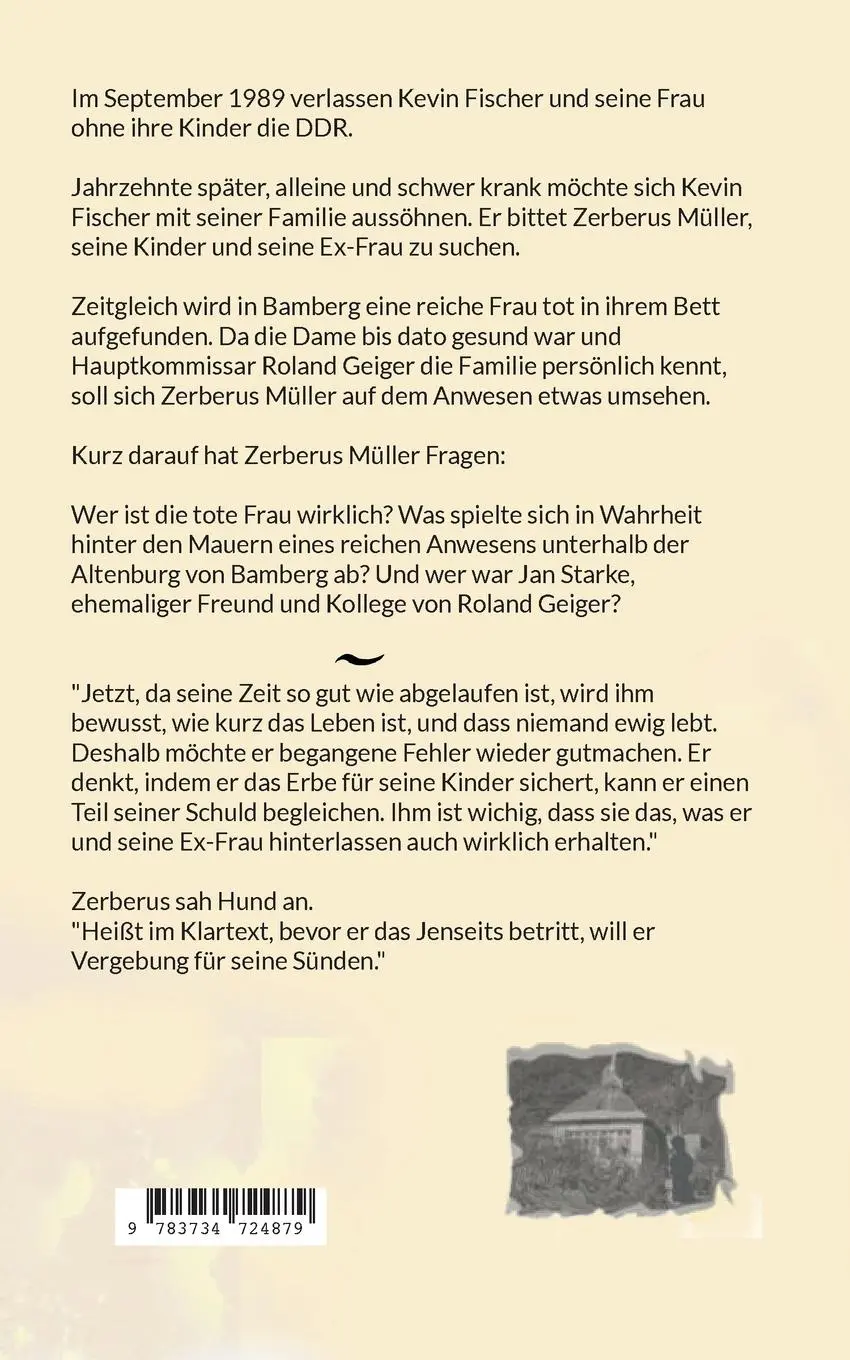 Rückseite: 9783734724879 | Zerberus Müller - Ungeliebt, verraten und vergessen | Bettina Bäumert