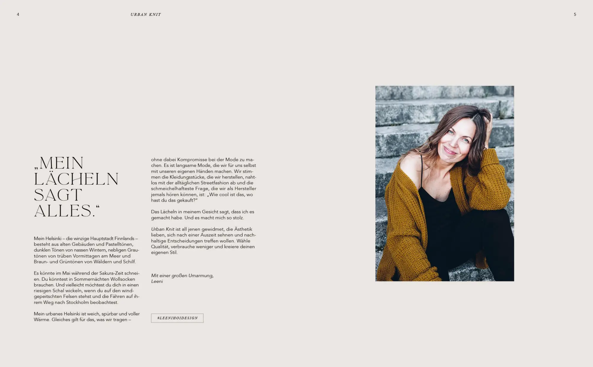 Bild: 9783745924879 | Urban Knit - Modern nordisch stricken | Leeni Hoimela | Buch | 192 S.
