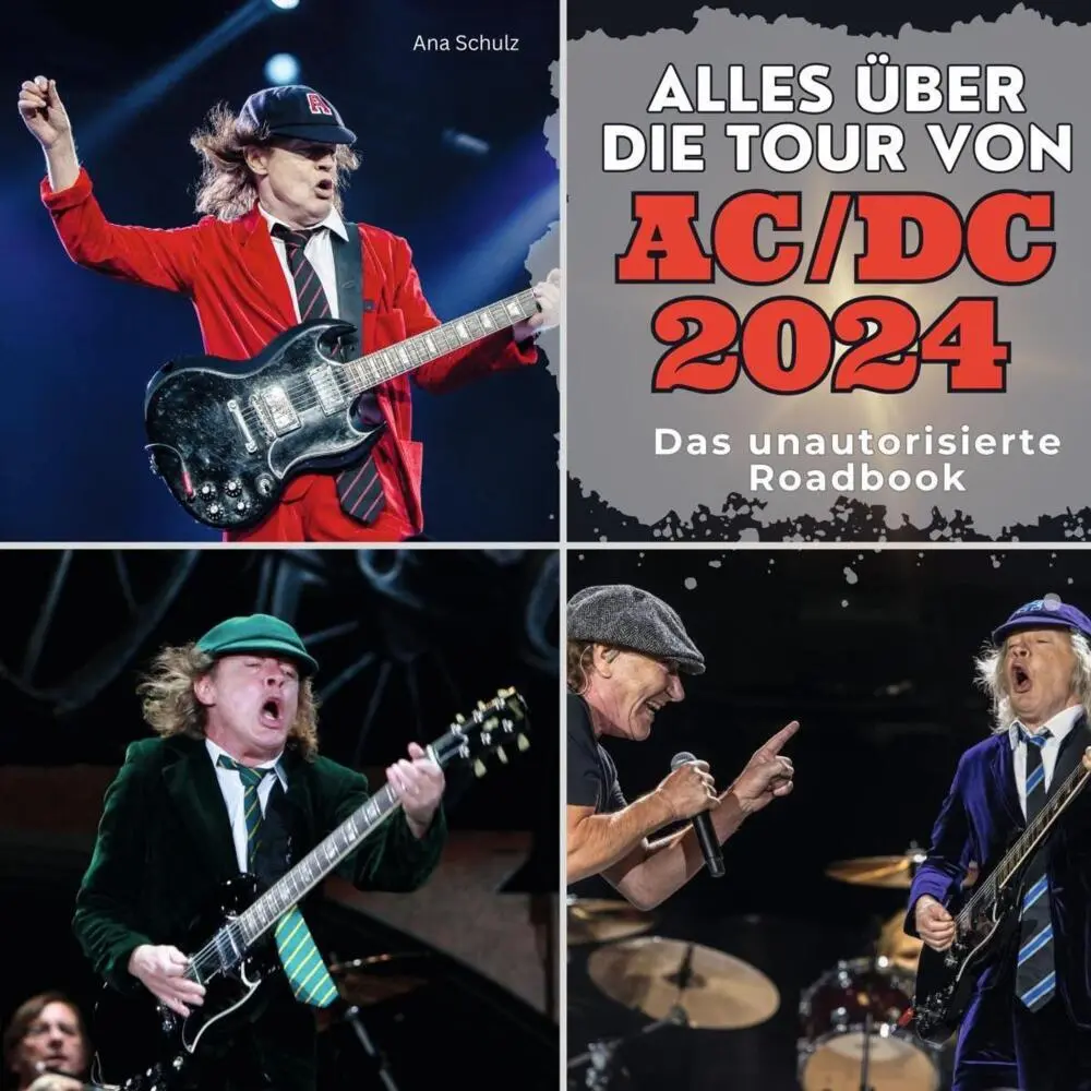 Cover: 9783750564879 | Alles über die Tour von AC/DC 2024 | Das unautorisierte Roadbook