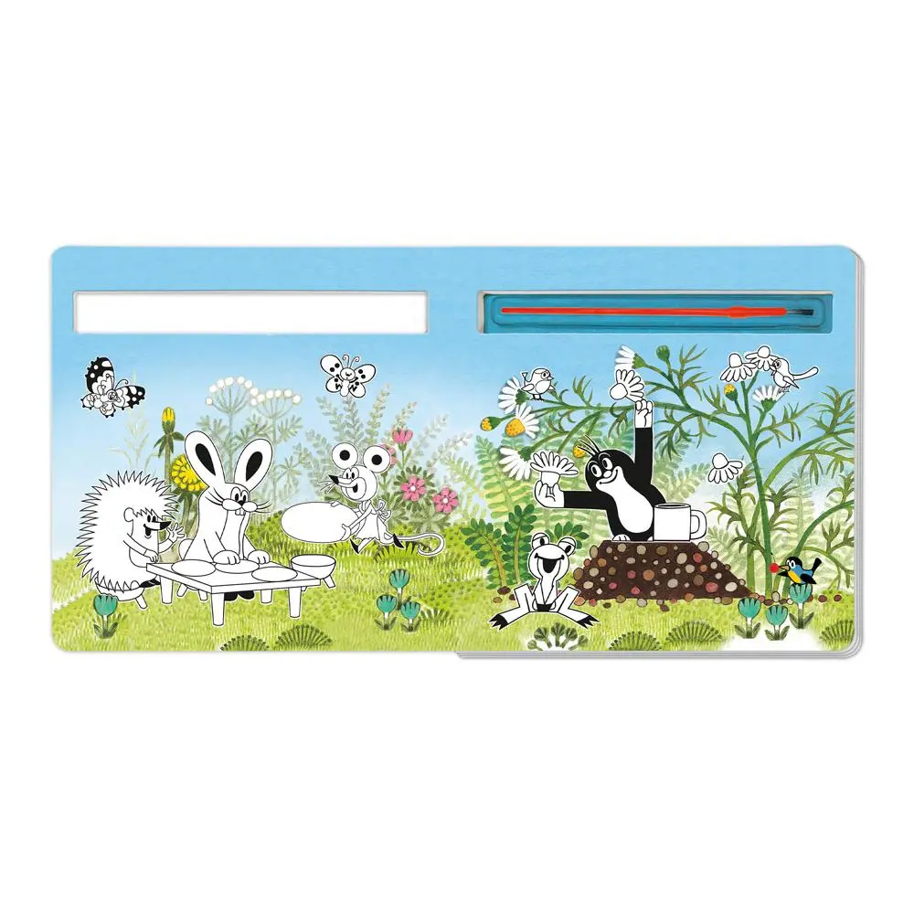 Bild: 9783988024879 | Trötsch Der kleine Maulwurf Malbuch mit Pinsel Mein erstes...