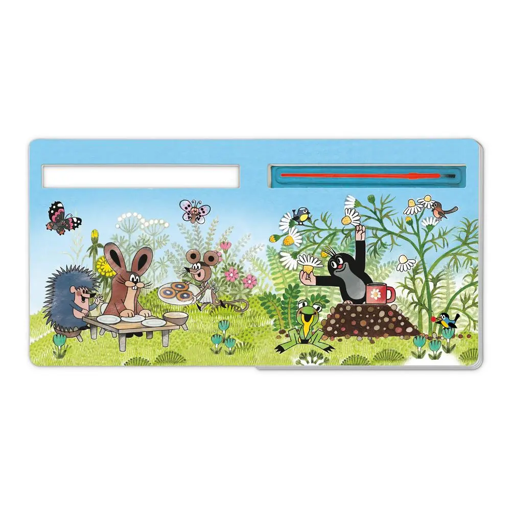 Bild: 9783988024879 | Trötsch Der kleine Maulwurf Malbuch mit Pinsel Mein erstes...