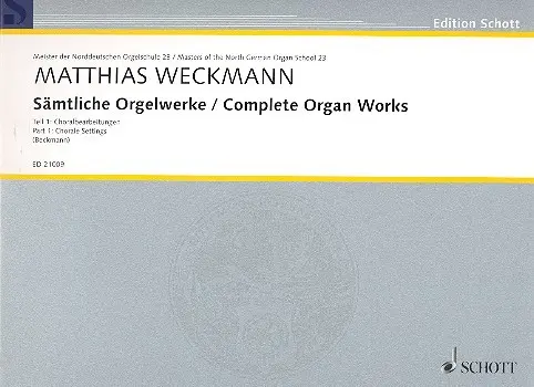 Cover: 9790001174879 | Sämtliche Orgelwerke | Matthias Weckmann | Buch | 112 S. | Deutsch