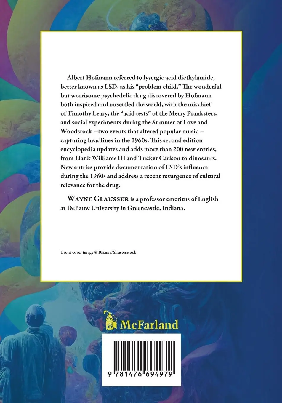 Rückseite: 9781476694979 | Cultural Encyclopedia of LSD, 2d ed. | Wayne Glausser | Taschenbuch