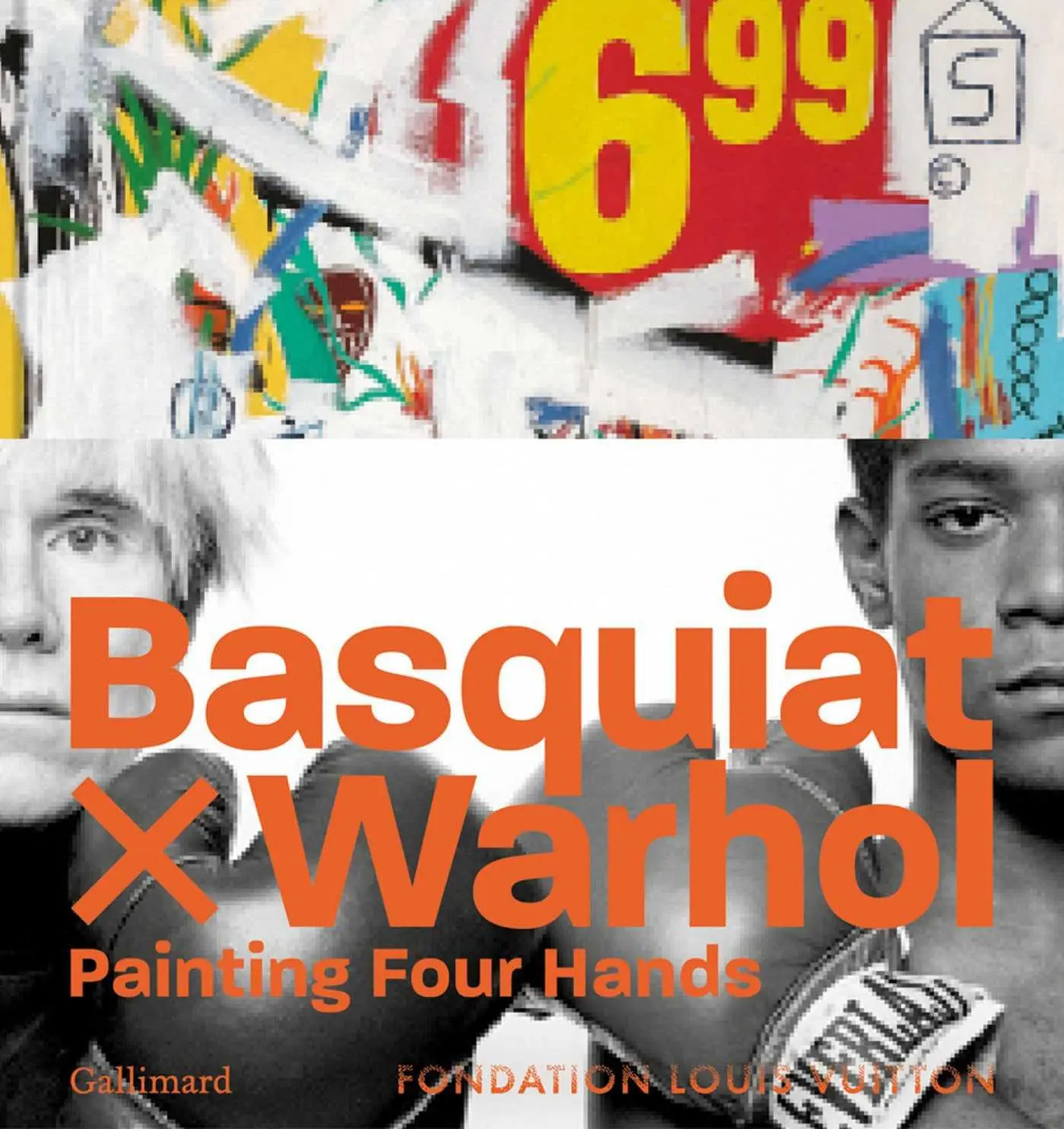Cover: 9782073014979 | Basquiat X Warhol | Paintings 4 Hands | Editions Gallimard | Buch