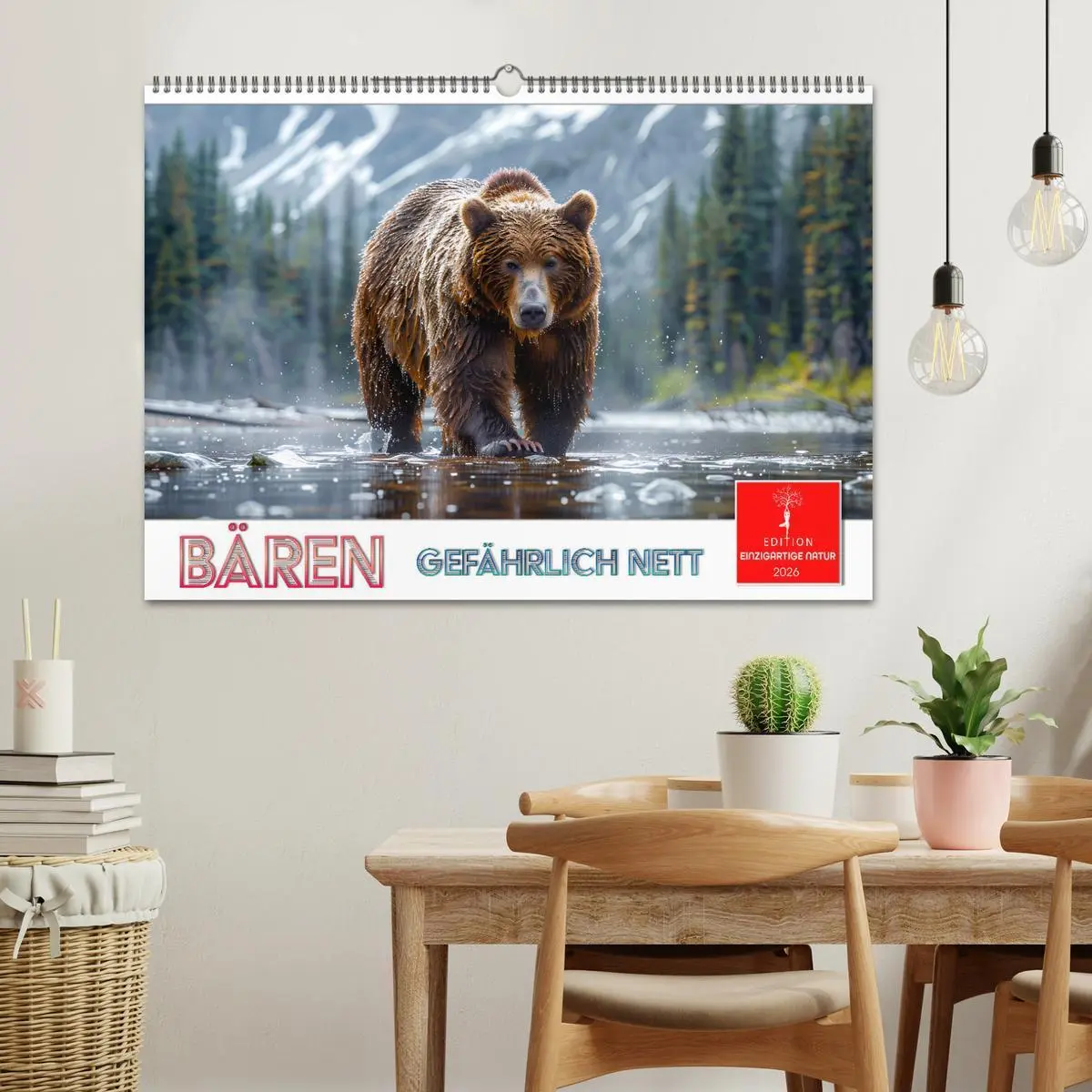 Bild: 9783457374979 | Bären - gefährlich nett (Wandkalender 2026 DIN A2 quer), CALVENDO...
