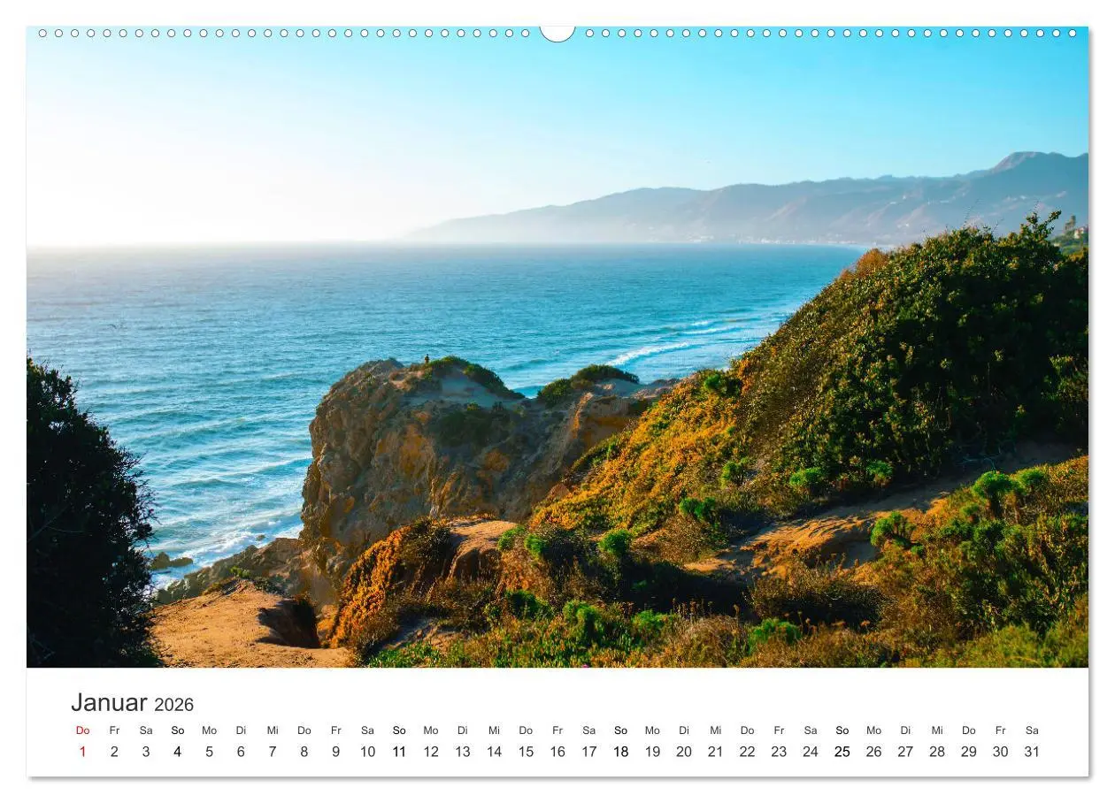 Bild: 9783457444979 | Am Strand von Malibu (hochwertiger Premium Wandkalender 2026 DIN A2...
