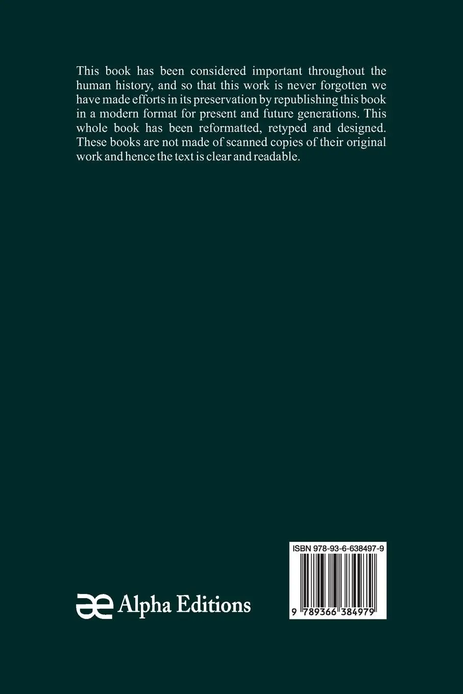 Rückseite: 9789366384979 | Allegheny Episodes; Folk Lore and Legends Collected in Northern and...