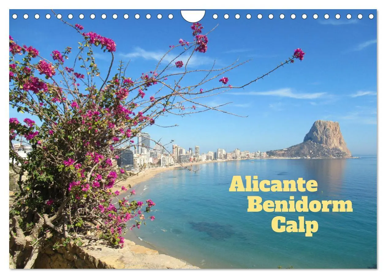 Cover: 9783457265079 | Alicante - Benidorm - Calp (Wandkalender 2026 DIN A4 quer),...
