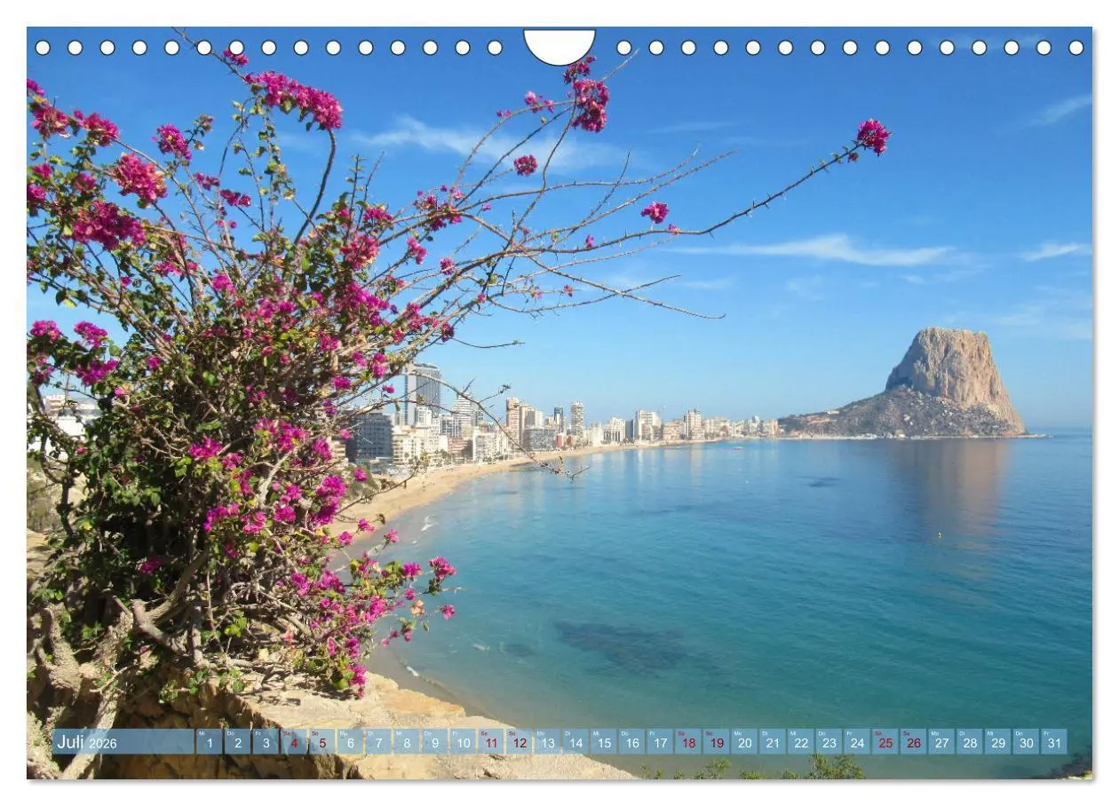 Bild: 9783457265079 | Alicante - Benidorm - Calp (Wandkalender 2026 DIN A4 quer),...
