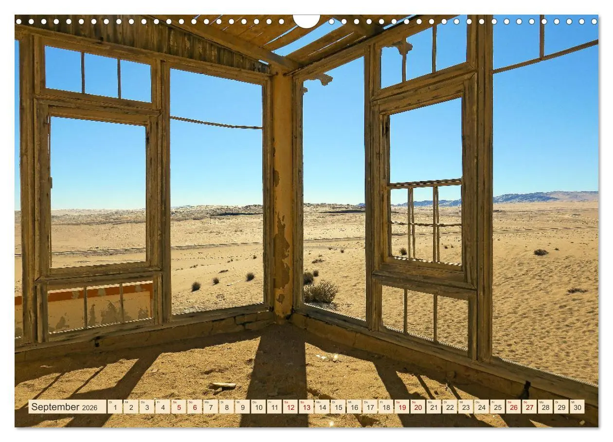 Bild: 9783457575079 | Kolmannskuppe Lost Place in Namibia (Wandkalender 2026 DIN A3...