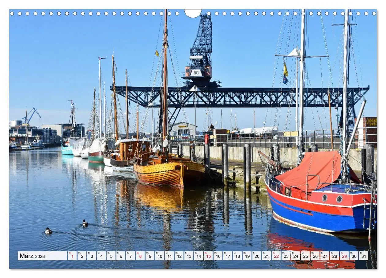 Bild: 9783457645079 | Hansestadt ROSTOCK, das Tor zur Ostsee (Wandkalender 2026 DIN A3...