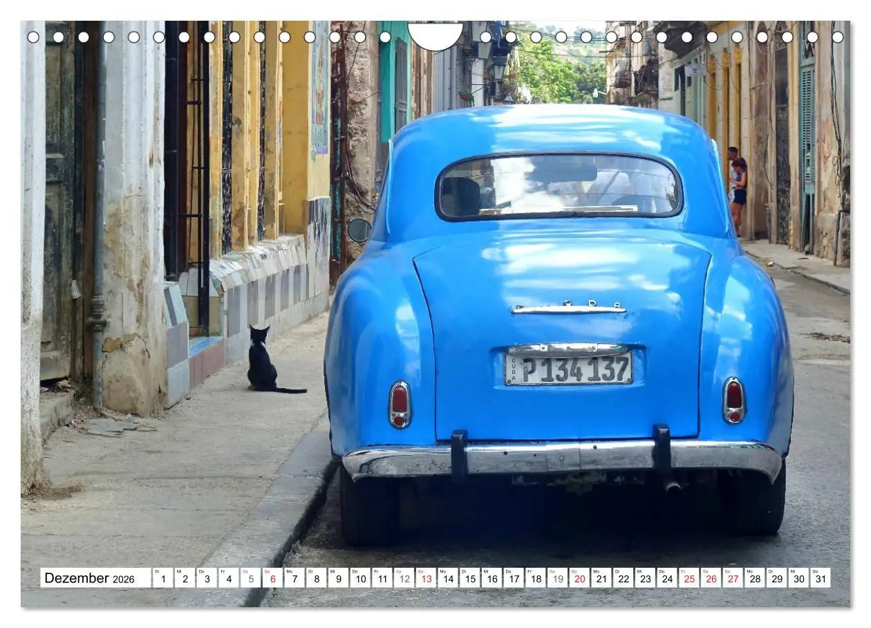 Bild: 9783457715079 | SKODA IN KUBA - Oldtimer der CSSR (Wandkalender 2026 DIN A4 quer),...
