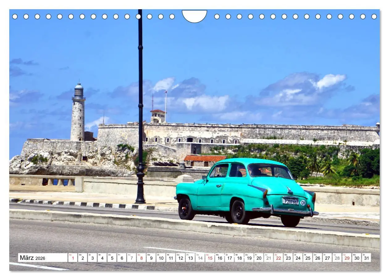 Bild: 9783457715079 | SKODA IN KUBA - Oldtimer der CSSR (Wandkalender 2026 DIN A4 quer),...