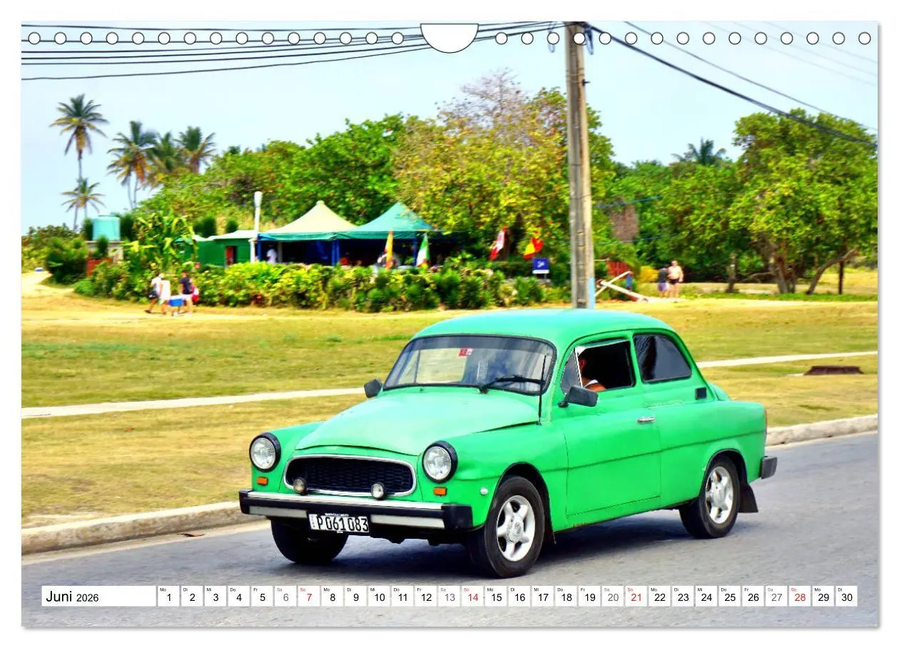 Bild: 9783457715079 | SKODA IN KUBA - Oldtimer der CSSR (Wandkalender 2026 DIN A4 quer),...