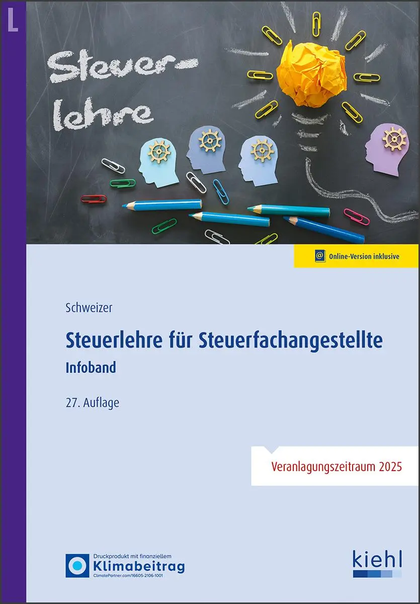 Cover: 9783470105079 | Steuerlehre für Steuerfachangestellte | Infoband | Reinhard Schweizer Cover: 9783470105079 | Steuerlehre für Steuerfachangestellte | Infoband | Reinhard Schweizer