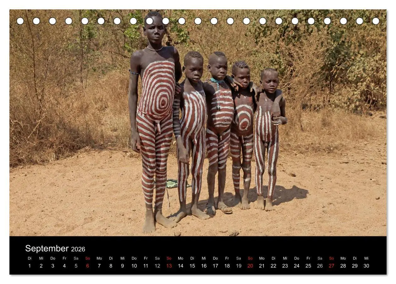 Bild: 9783516045079 | Landleben in Äthiopien (Tischkalender 2026 DIN A5 quer), CALVENDO...