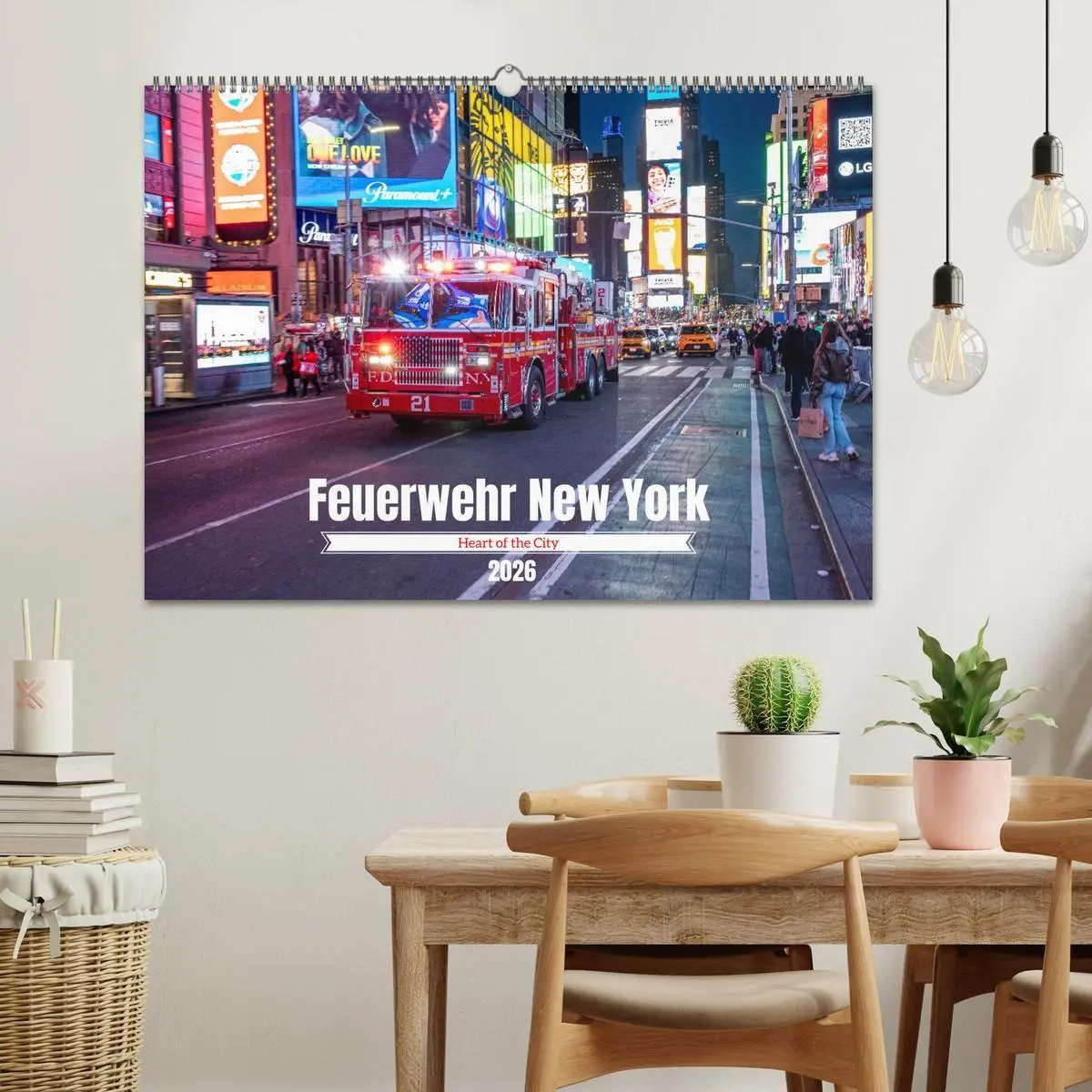 Bild: 9783516735079 | Feuerwehr New York - Heart of the City (Wandkalender 2026 DIN A2...