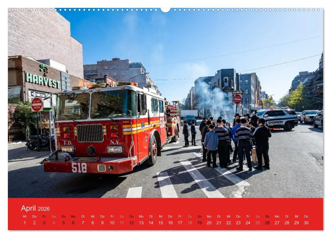 Bild: 9783516735079 | Feuerwehr New York - Heart of the City (Wandkalender 2026 DIN A2...