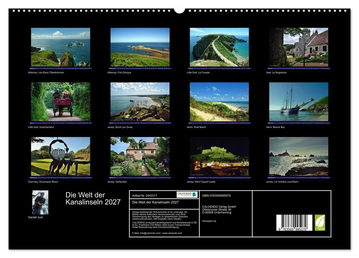 Bild: 9783569995079 | Die Welt der Kanalinseln 2027 (hochwertiger Premium Wandkalender...