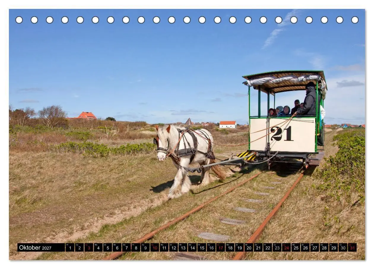 Bild: 9783594025079 | Insel Spiekeroog (Tischkalender 2027 DIN A5 quer), CALVENDO...