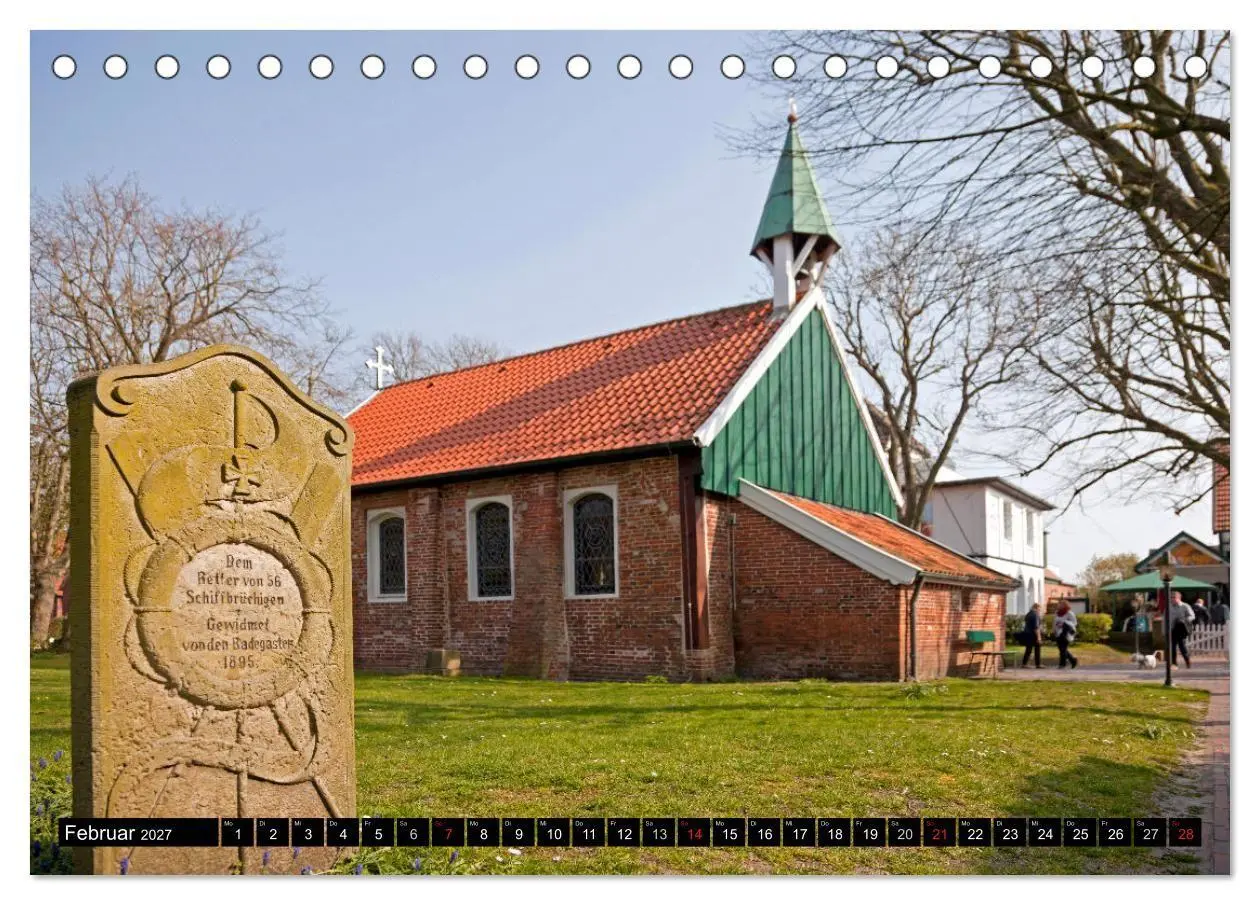 Bild: 9783594025079 | Insel Spiekeroog (Tischkalender 2027 DIN A5 quer), CALVENDO...