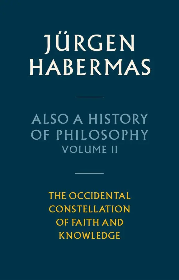 Cover: 9781509545179 | Also a History of Philosophy, Volume 2 | Jurgen Habermas | Buch | 2024