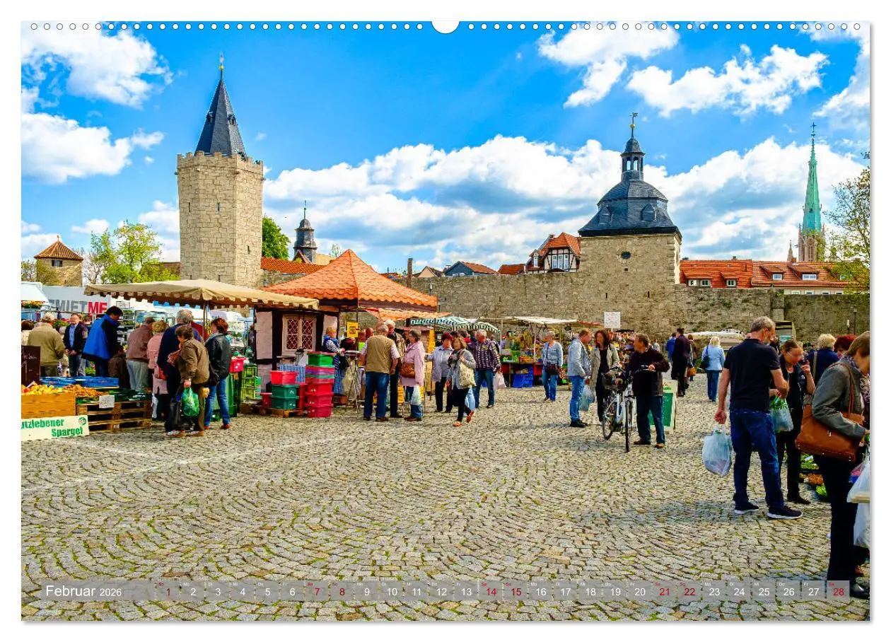 Bild: 9783457495179 | Ein Blick auf Mühlhausen in Thüringen (Wandkalender 2026 DIN A2...