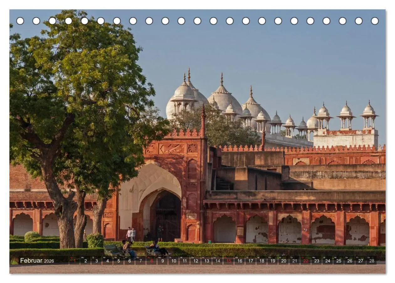 Bild: 9783457945179 | Indien, Rajasthan (Tischkalender 2026 DIN A5 quer), CALVENDO...