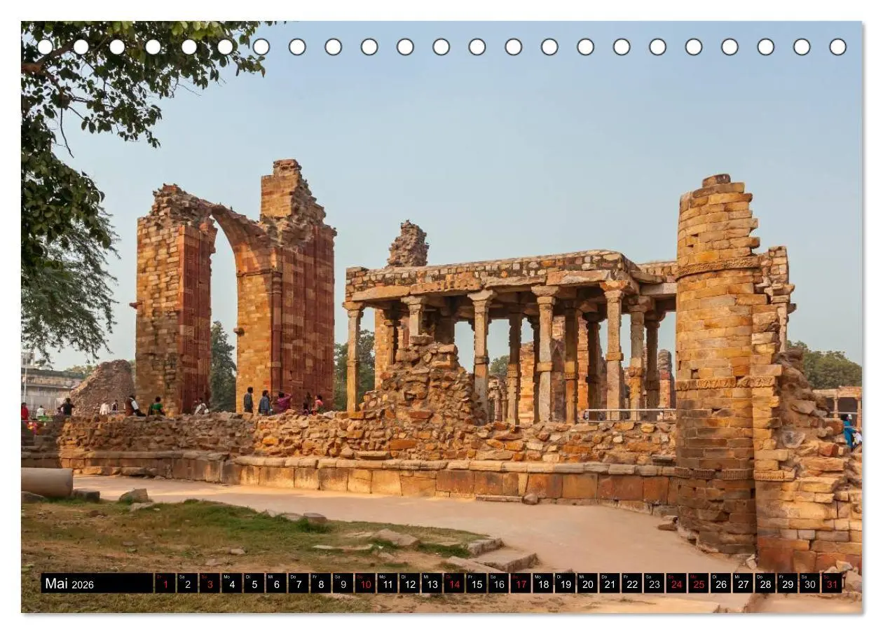 Bild: 9783457945179 | Indien, Rajasthan (Tischkalender 2026 DIN A5 quer), CALVENDO...