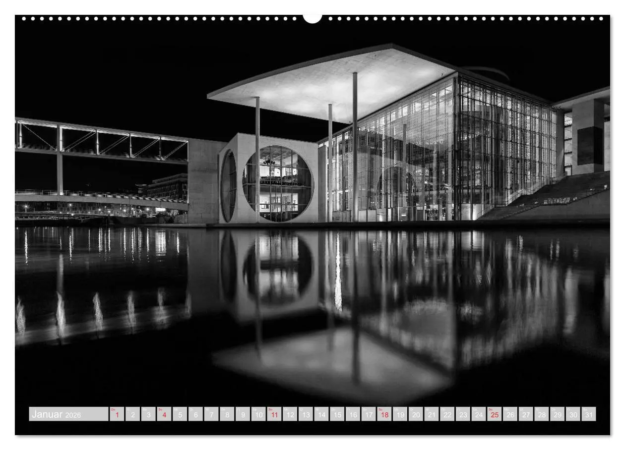 Bild: 9783516025279 | Berliner Ansichten in Schwarz und Weiß (Wandkalender 2026 DIN A2...