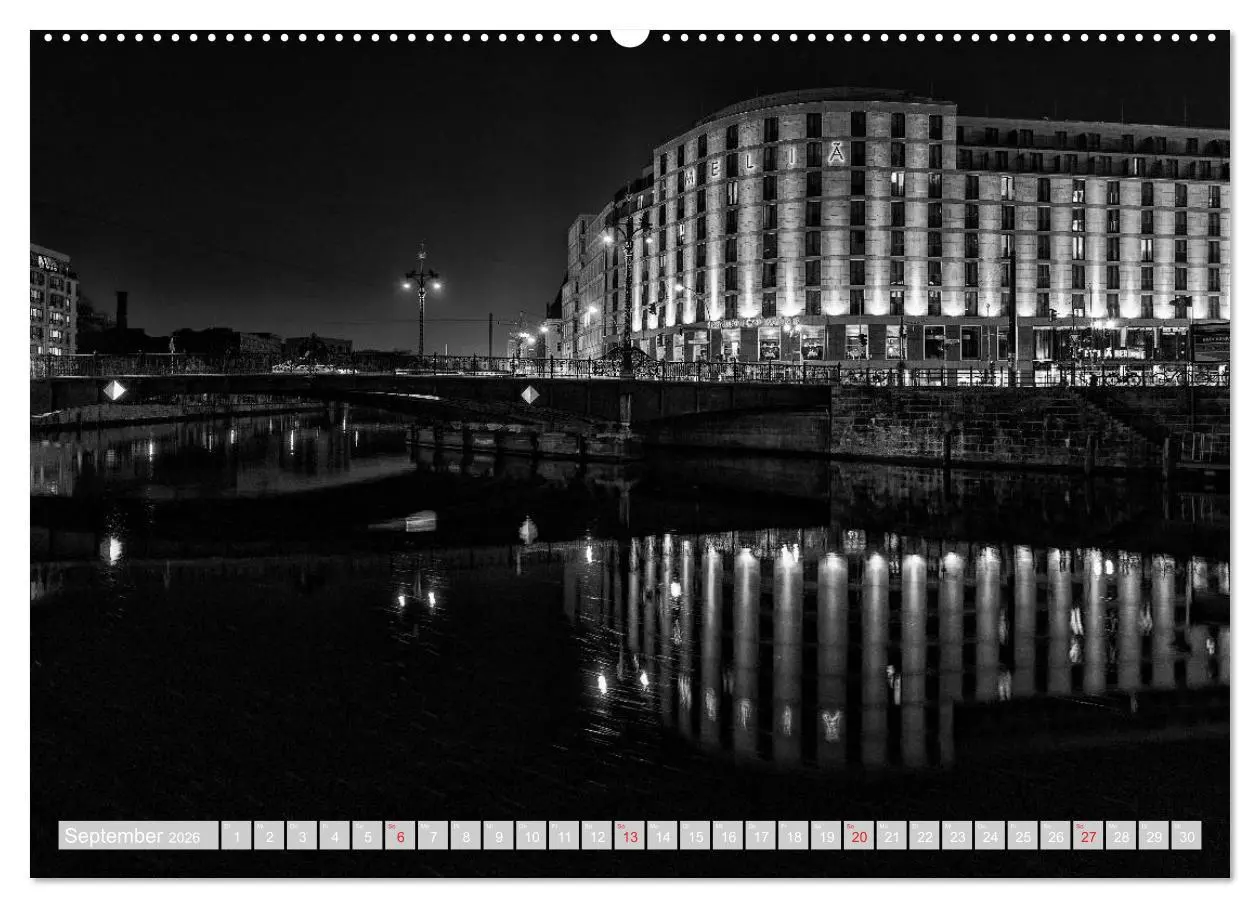 Bild: 9783516025279 | Berliner Ansichten in Schwarz und Weiß (Wandkalender 2026 DIN A2...