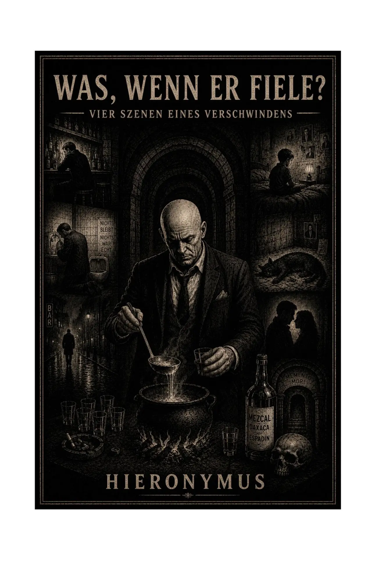Cover: 9783696385279 | Was, wenn er fiele? | Vier Szenen eines Verschwindens | Hieronymus