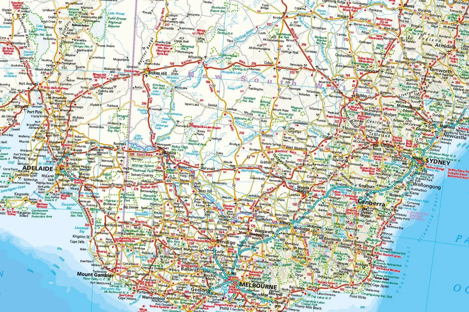 Bild: 9783831775279 | Reise Know-How Landkarte Australien Australia (1:4.000.000) | 2 S.