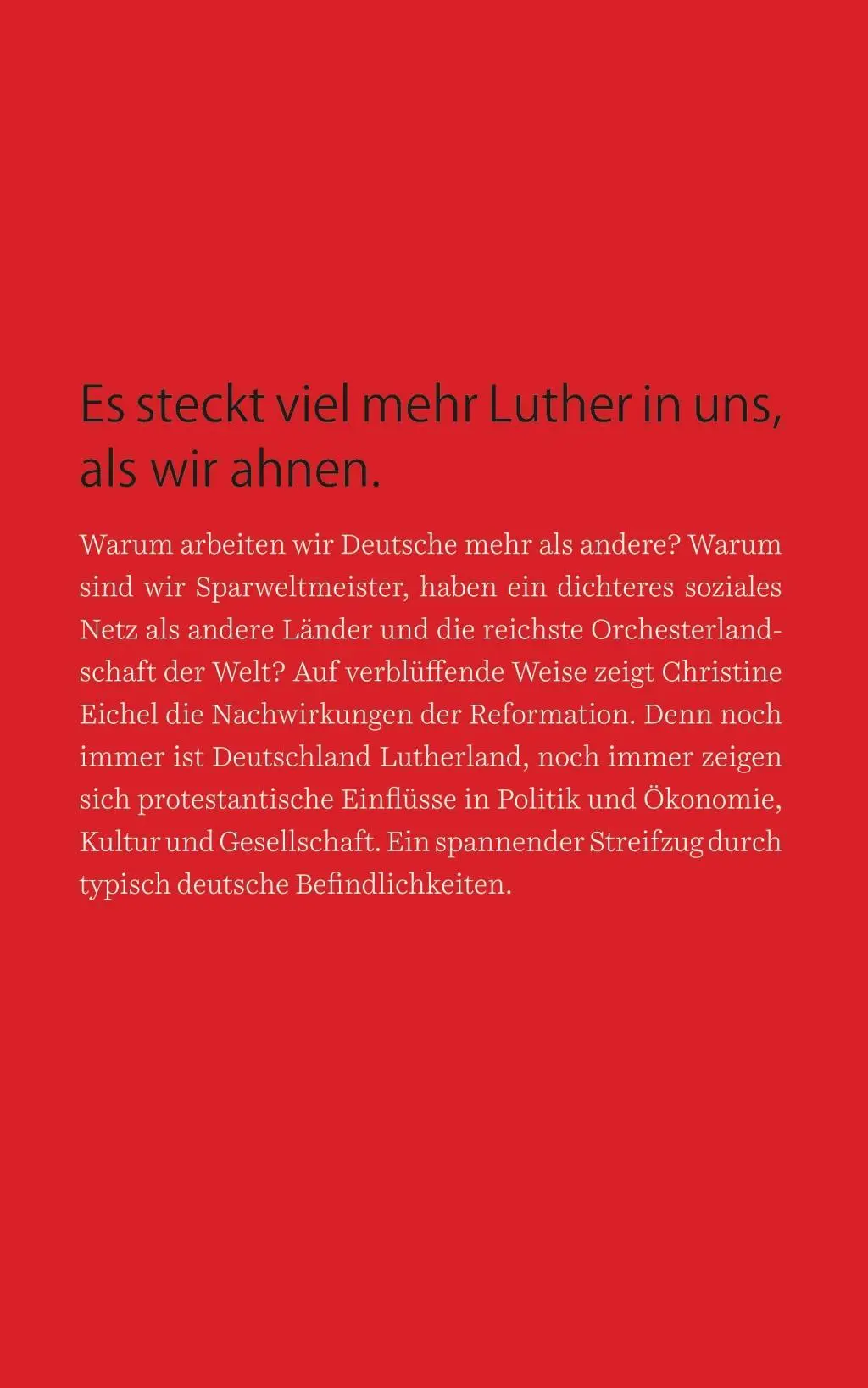 Bild: 9783896675279 | Deutschland, Lutherland | Warum uns die Reformation bis heute prägt