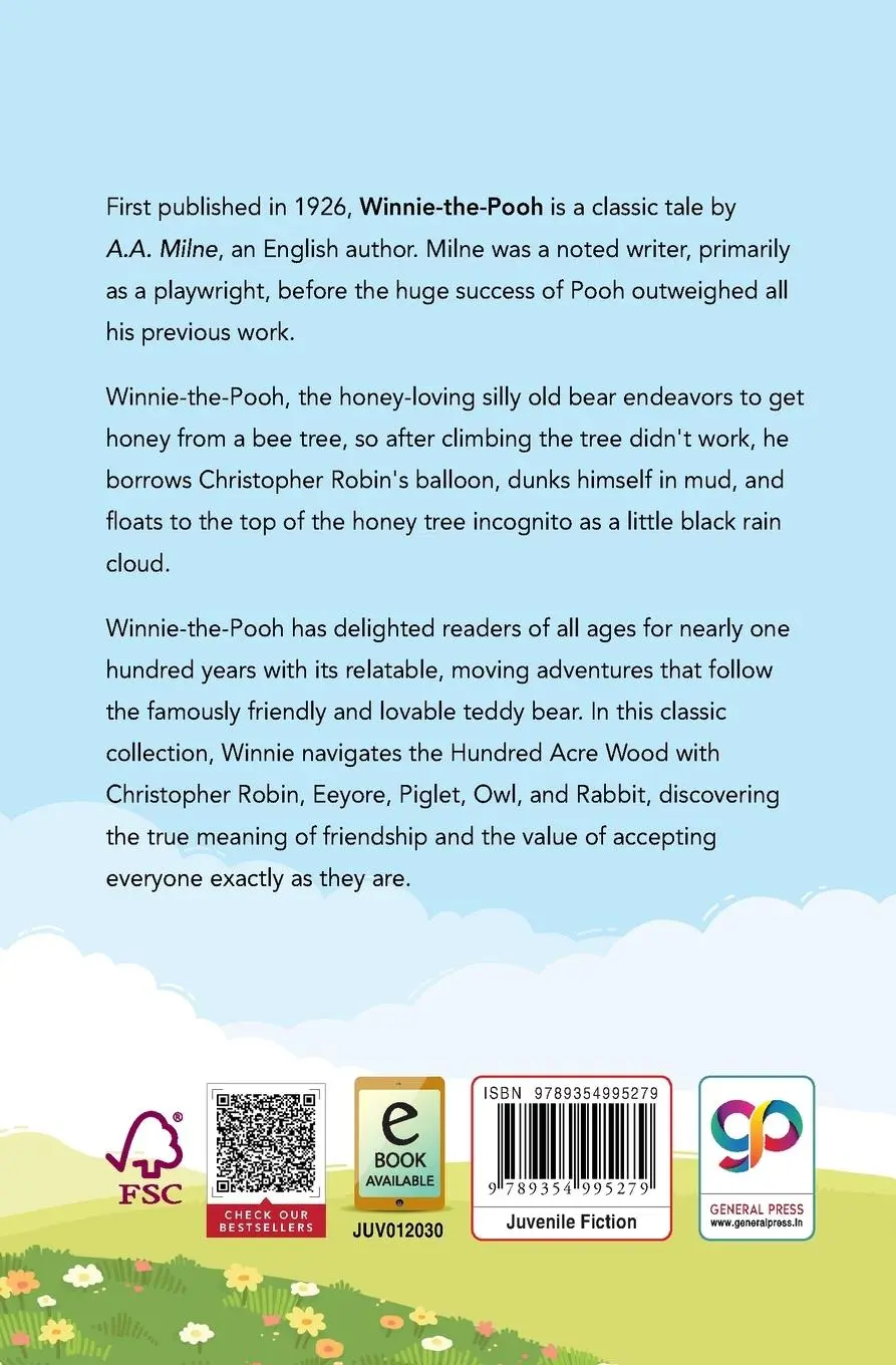 Rückseite: 9789354995279 | Winnie-the-Pooh (General Press) | A. A. Milne | Taschenbuch | Englisch
