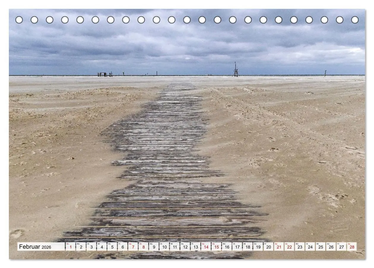 Bild: 9783457305379 | Inselbilder Amrum (Tischkalender 2026 DIN A5 quer), CALVENDO...