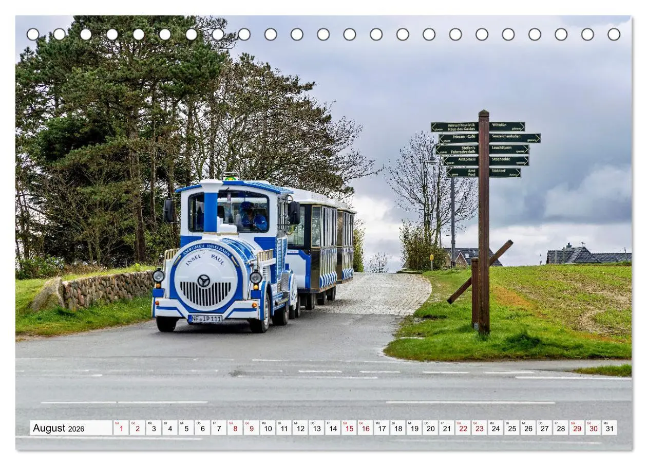 Bild: 9783457305379 | Inselbilder Amrum (Tischkalender 2026 DIN A5 quer), CALVENDO...